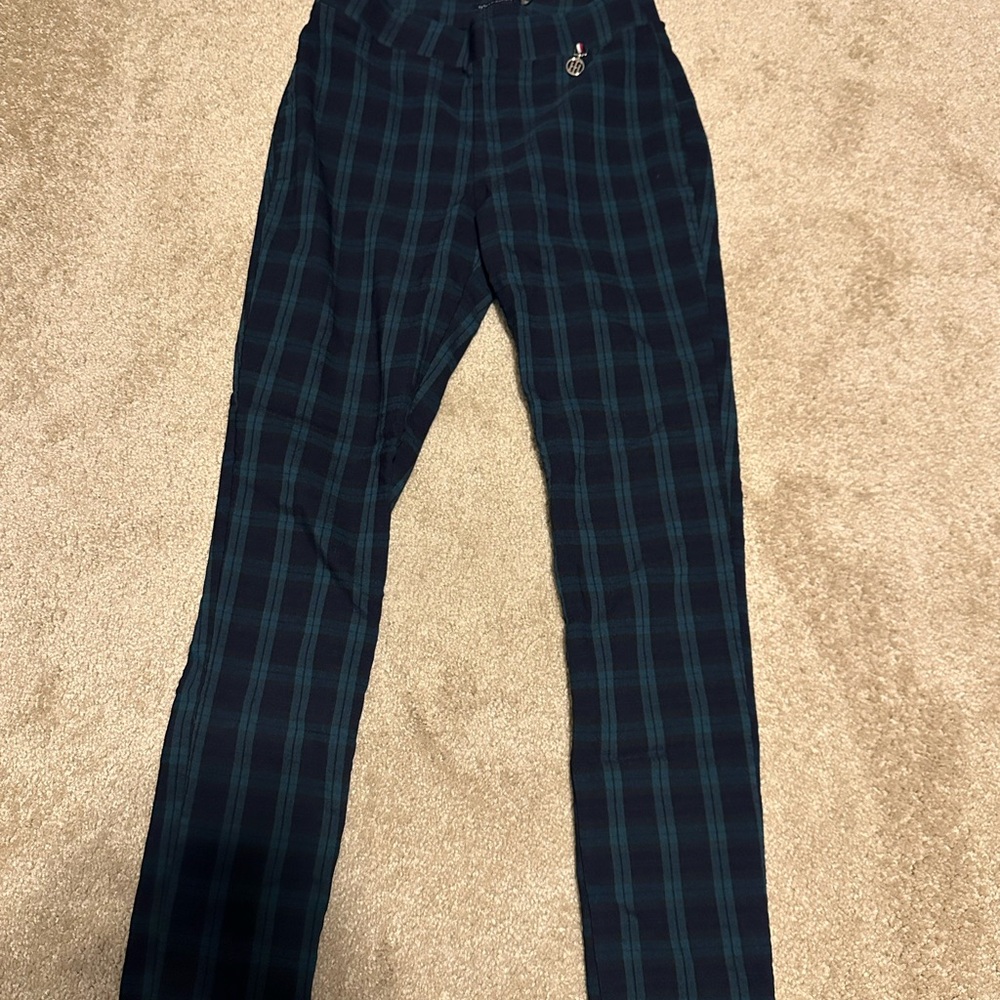 Tommy Hilfiger Plaid Ponte Pants - Picture 2 of 3
